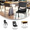 Flash Furniture HERCULES Student Desk w/Open Front Metal Book Box, Maple Desktop, Silver Frame and Blk Stack Chair FD-DESK-GMP-SCH3BB-GG - alternate 5